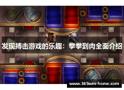 发现搏击游戏的乐趣：拳拳到肉全面介绍